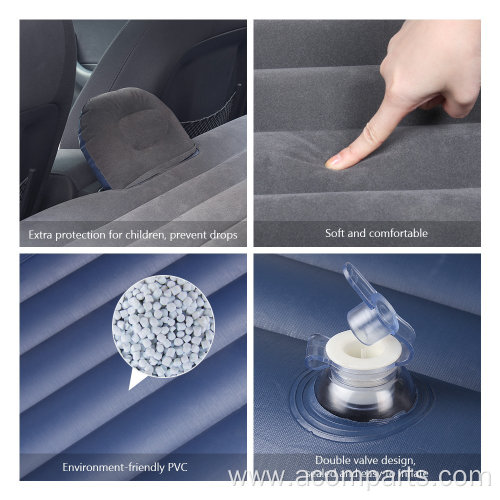 Car Mattress PVC Flocking Car Air Bed